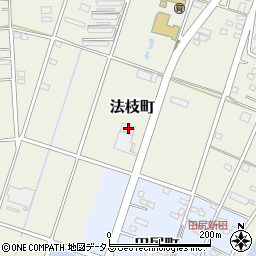静岡県浜松市中央区法枝町109周辺の地図