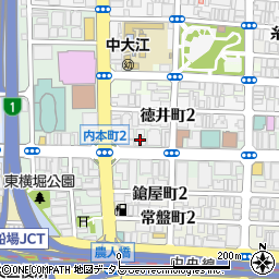 大阪府大阪市中央区内本町2丁目4周辺の地図
