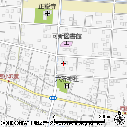 静岡県浜松市中央区小沢渡町1099周辺の地図