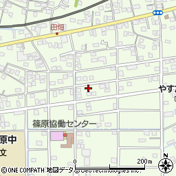 静岡県浜松市中央区篠原町20543周辺の地図