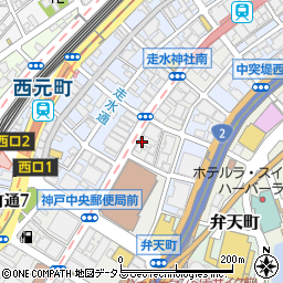 東洋印刷株式会社　神戸営業所周辺の地図