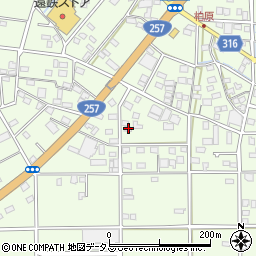 静岡県浜松市中央区篠原町22065周辺の地図