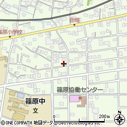 静岡県浜松市中央区篠原町20350周辺の地図