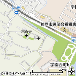 兵庫県神戸市西区伊川谷町小寺565周辺の地図