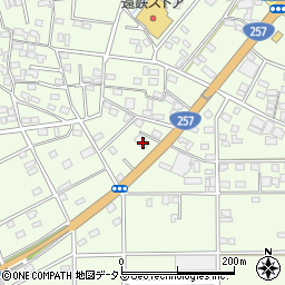 静岡県浜松市中央区篠原町21406周辺の地図