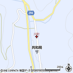 川町周辺の地図