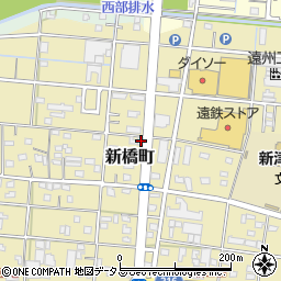 静岡県浜松市中央区新橋町651周辺の地図