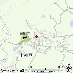 三重県伊賀市上神戸1967周辺の地図