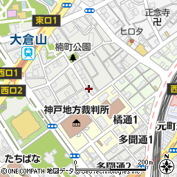 神戸衡機・本社周辺の地図