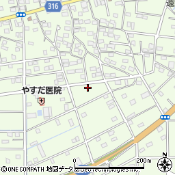 静岡県浜松市中央区篠原町20950周辺の地図
