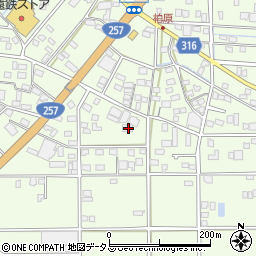 静岡県浜松市中央区篠原町22073周辺の地図