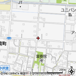 静岡県浜松市中央区小沢渡町274周辺の地図