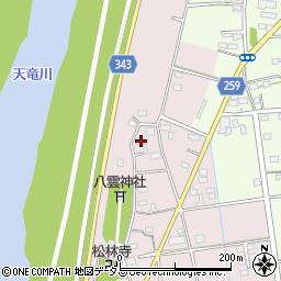 静岡県磐田市川袋177周辺の地図
