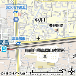 有限会社赤松薬局　高島店周辺の地図