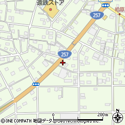 静岡県浜松市中央区篠原町21387周辺の地図
