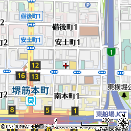 株式会社ロッテホテル大阪事務所周辺の地図