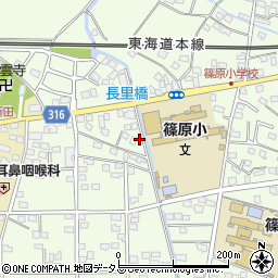 静岡県浜松市中央区篠原町10280周辺の地図