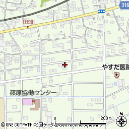 静岡県浜松市中央区篠原町20547周辺の地図