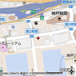 兵庫県神戸市中央区新港町周辺の地図