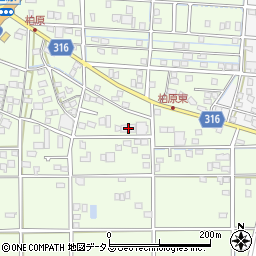 静岡県浜松市中央区篠原町22474周辺の地図