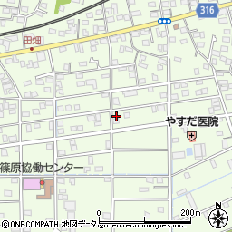 静岡県浜松市中央区篠原町20613周辺の地図