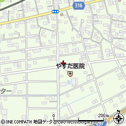 静岡県浜松市中央区篠原町20901周辺の地図