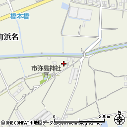 静岡県湖西市新居町浜名3637-1周辺の地図