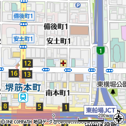 大阪東駐車協会周辺の地図