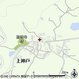 三重県伊賀市上神戸1968周辺の地図