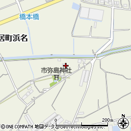 静岡県湖西市新居町浜名3639周辺の地図