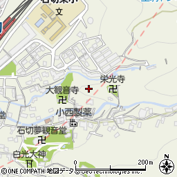 大阪府東大阪市上石切町周辺の地図