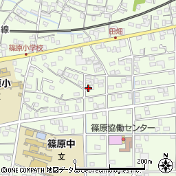 静岡県浜松市中央区篠原町20355周辺の地図