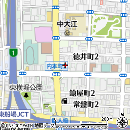 大阪府大阪市中央区内本町2丁目4-16周辺の地図