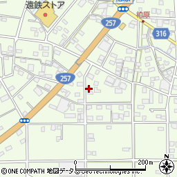 静岡県浜松市中央区篠原町22064周辺の地図