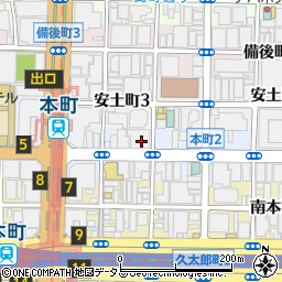 みずほ銀行船場支店 大阪市 銀行 Atm の電話番号 住所 地図 マピオン電話帳