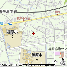 静岡県浜松市中央区篠原町10603周辺の地図