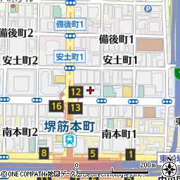 日本生命堺筋本町ビル周辺の地図