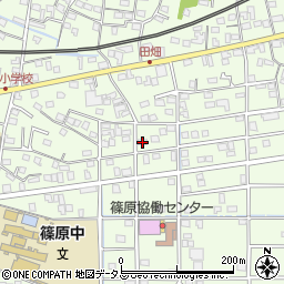 静岡県浜松市中央区篠原町20380周辺の地図