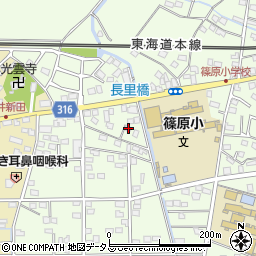 静岡県浜松市中央区篠原町10279周辺の地図