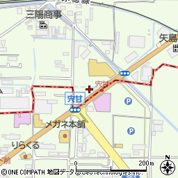 岡山県岡山市東区宍甘236周辺の地図