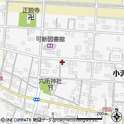 静岡県浜松市中央区小沢渡町1105周辺の地図