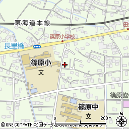 静岡県浜松市中央区篠原町20185周辺の地図