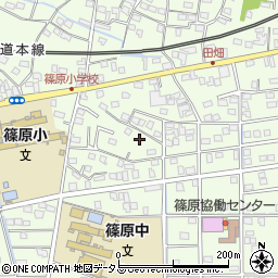 静岡県浜松市中央区篠原町10579周辺の地図