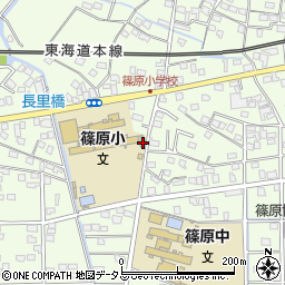 静岡県浜松市中央区篠原町10336周辺の地図
