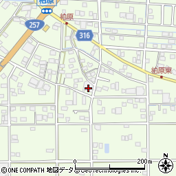 静岡県浜松市中央区篠原町22018周辺の地図