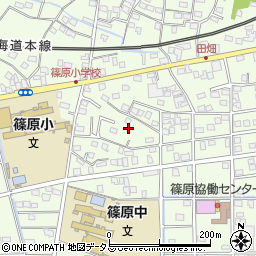 静岡県浜松市中央区篠原町10585周辺の地図