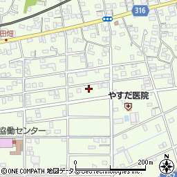 静岡県浜松市中央区篠原町20616周辺の地図