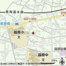 静岡県浜松市中央区篠原町20188周辺の地図