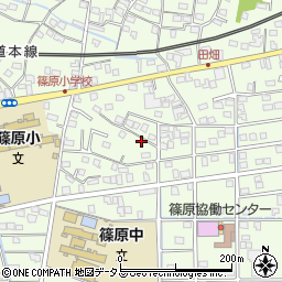 静岡県浜松市中央区篠原町10578周辺の地図