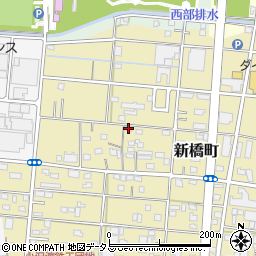 静岡県浜松市中央区新橋町481周辺の地図
